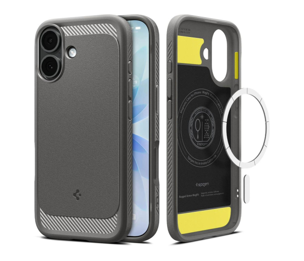 SPIGEN Rugged Armor Mag Magsafe do Iphone 17 Grey 8800283315004 - 1359857 - zdjęcie